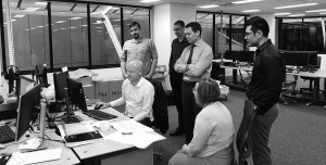 ICT teams from TEC and Careers NZ at work