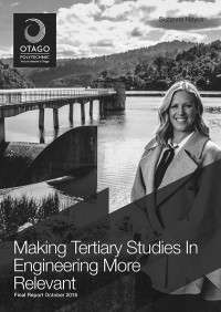 Report cover of Making tertiary studies in engineering more relevant